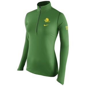 Nike Oregon Ducks Tailgate Element Performance Half-Zip Pullover Size Small